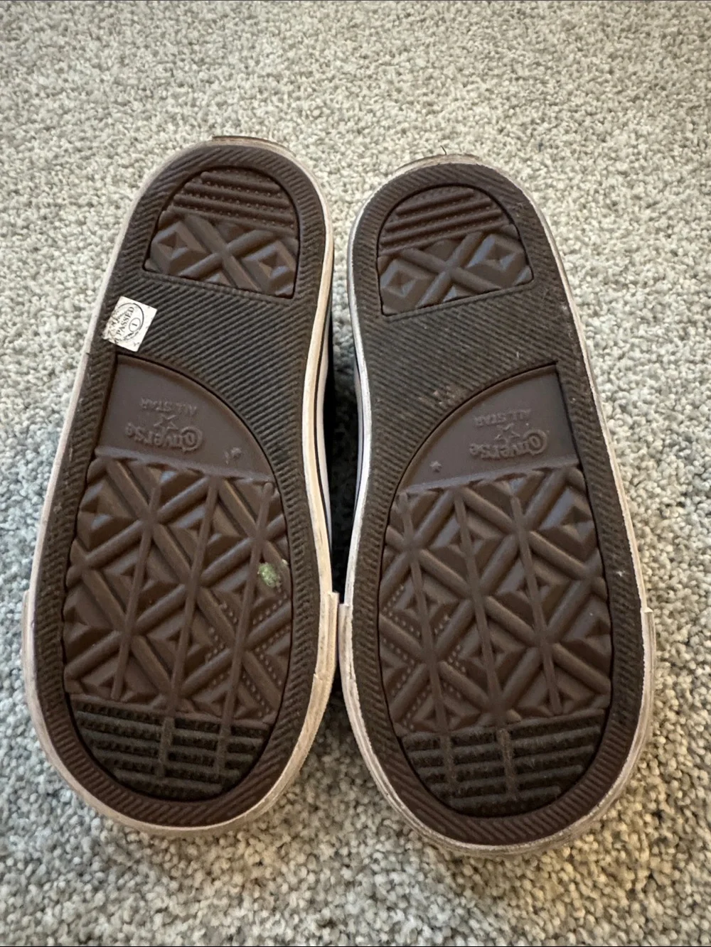 Converse Kids Black and White Low Top Sneakers